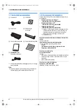 Предварительный просмотр 6 страницы Panasonic KXMB271 - B/W Laser - All-in-One Operating Instructions Manual