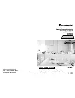 Panasonic KY-E227D Operating Instructions Manual preview