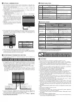 Предварительный просмотр 4 страницы Panasonic LS-501 Series Instruction Manual