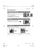 Preview for 25 page of Panasonic Lumix DC-G95 Basic Owner'S Manual