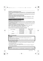 Preview for 3 page of Panasonic LUMIX DC-G9M Basic Operating Instructions Manual