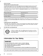 Preview for 2 page of Panasonic Lumix DC-GH5 Basic Owner'S Manual