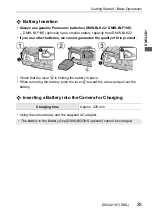 Предварительный просмотр 25 страницы Panasonic Lumix DC-GH5M2 Quick Start Manual