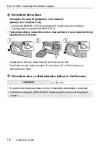 Предварительный просмотр 70 страницы Panasonic Lumix DC-GH5M2 Quick Start Manual