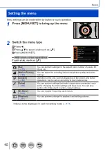 Preview for 45 page of Panasonic LUMIX DC-TZ95D Operating Instructions For Advanced Features