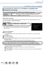 Preview for 234 page of Panasonic LUMIX DC-TZ95D Operating Instructions For Advanced Features