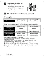 Preview for 12 page of Panasonic Lumix DMC-F3 Basic Operating Instructions Manual