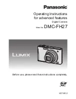 Panasonic Lumix DMC-FH27 Operating Instructions Manual preview