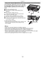 Preview for 14 page of Panasonic Lumix DMC-FH27 Operating Instructions Manual