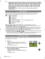 Preview for 18 page of Panasonic Lumix DMC-FP8 Operating Instructions Manual