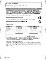 Preview for 22 page of Panasonic Lumix DMC-FS3 Instrucciones Básicas De Funcionamiento