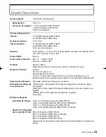 Предварительный просмотр 23 страницы Panasonic LUMIX DMC-FS4 Instrucciones De Funcionamiento