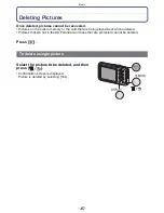 Предварительный просмотр 40 страницы Panasonic Lumix DMC-FT20 Operating Instructions Manual