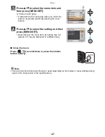 Предварительный просмотр 43 страницы Panasonic Lumix DMC-FT20 Operating Instructions Manual