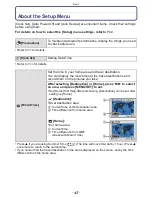 Предварительный просмотр 45 страницы Panasonic Lumix DMC-FT20 Operating Instructions Manual