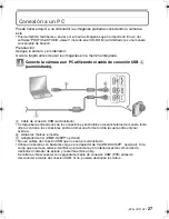 Предварительный просмотр 27 страницы Panasonic LUMIX DMC-FX500 Instrucciones Básicas De Funcionamiento