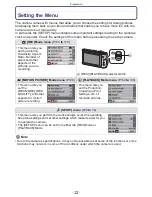 Предварительный просмотр 22 страницы Panasonic LUMIX DMC-FX75 Operating Instructions Manual