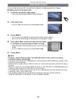 Предварительный просмотр 74 страницы Panasonic LUMIX DMC-FX75 Operating Instructions Manual