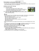 Предварительный просмотр 112 страницы Panasonic LUMIX DMC-FX75 Operating Instructions Manual