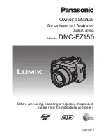 Panasonic Lumix DMC-FZ150 Owner'S Manual preview