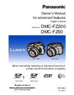 Panasonic Lumix DMC-FZ200 Owner'S Manual preview