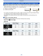 Preview for 25 page of Panasonic Lumix DMC-FZ200 Owner'S Manual