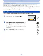 Preview for 37 page of Panasonic Lumix DMC-FZ200 Owner'S Manual