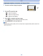 Preview for 40 page of Panasonic Lumix DMC-FZ200 Owner'S Manual