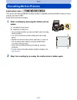 Preview for 41 page of Panasonic Lumix DMC-FZ200 Owner'S Manual