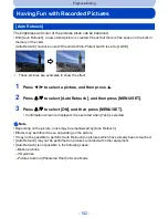 Preview for 152 page of Panasonic Lumix DMC-FZ200 Owner'S Manual