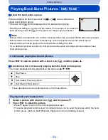 Preview for 154 page of Panasonic Lumix DMC-FZ200 Owner'S Manual