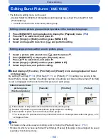 Preview for 155 page of Panasonic Lumix DMC-FZ200 Owner'S Manual