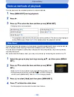 Preview for 156 page of Panasonic Lumix DMC-FZ200 Owner'S Manual