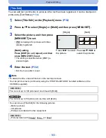 Preview for 163 page of Panasonic Lumix DMC-FZ200 Owner'S Manual