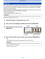 Preview for 171 page of Panasonic Lumix DMC-FZ200 Owner'S Manual