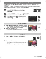 Preview for 29 page of Panasonic Lumix DMC-G3 Basic Owner'S Manual