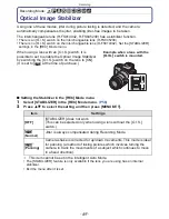 Preview for 69 page of Panasonic Lumix DMC-G3 Owner'S Manual