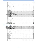 Preview for 5 page of Panasonic Lumix DMC-G5 Owner'S Manual