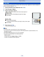 Preview for 178 page of Panasonic Lumix DMC-G5 Owner'S Manual