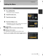 Preview for 19 page of Panasonic Lumix DMC-G6K Basic Owner'S Manual