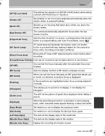 Preview for 37 page of Panasonic Lumix DMC-G6K Basic Owner'S Manual