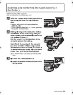 Preview for 15 page of Panasonic Lumix DMC-GF5X Operating Instructions Manual