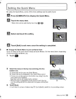 Preview for 33 page of Panasonic Lumix DMC-GF5X Operating Instructions Manual