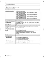 Preview for 42 page of Panasonic Lumix DMC-GF5X Operating Instructions Manual