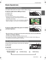 Preview for 17 page of Panasonic LUMIX DMC-GM5K Basic Operating Instructions Manual