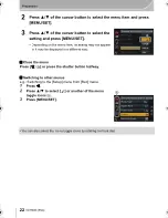 Предварительный просмотр 22 страницы Panasonic Lumix DMC-GX7C Basic Operating Instructions Manual