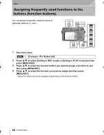 Предварительный просмотр 24 страницы Panasonic Lumix DMC-GX7C Basic Operating Instructions Manual