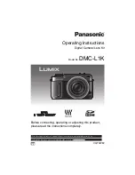 Panasonic Lumix DMC-L1 Operating Instructions Manual preview