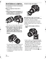 Предварительный просмотр 12 страницы Panasonic Lumix DMC-L10 Instrucciones Básicas De Funcionamiento