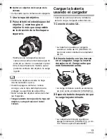 Предварительный просмотр 13 страницы Panasonic Lumix DMC-L10 Instrucciones Básicas De Funcionamiento